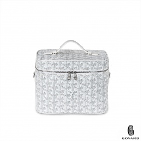 Goyard White Muse Vanity Case Goyard White Muse Vanity Case